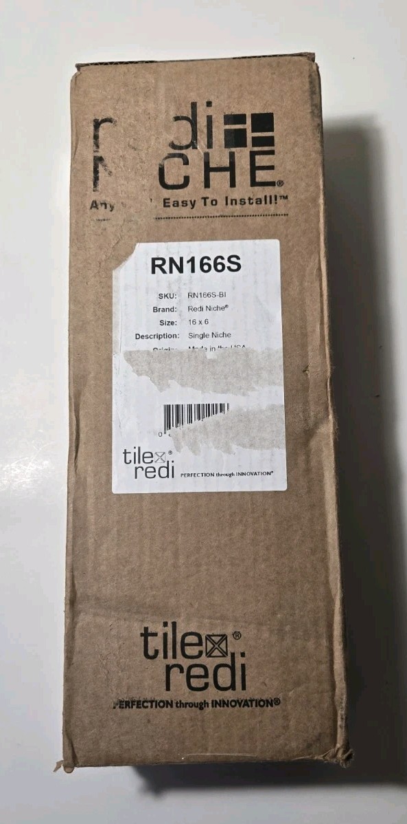 Redi Niche Shampoo - Soap Niche 16 in. W x 6 in. H x 4 in. D Standard Single Nic