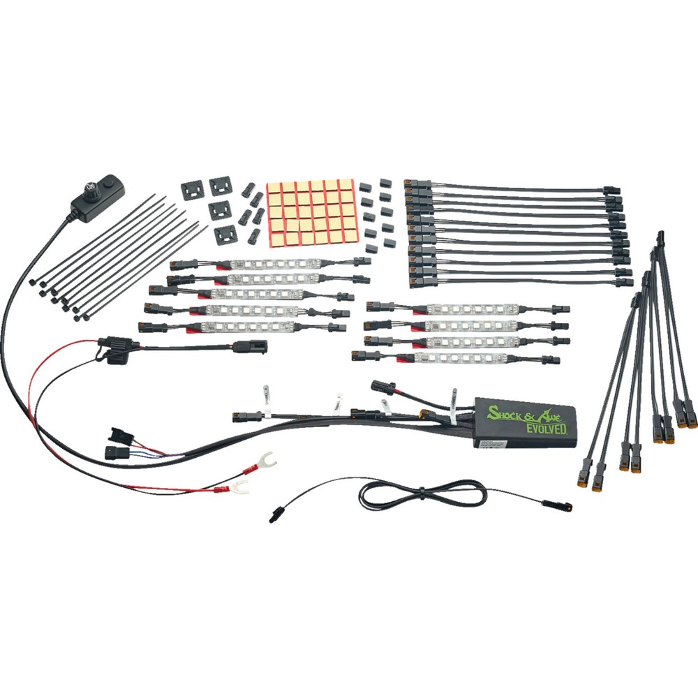 CIRO 2040-3488 40800 Shock & Awe EVOLVED™ Engine Lighting Kit engine