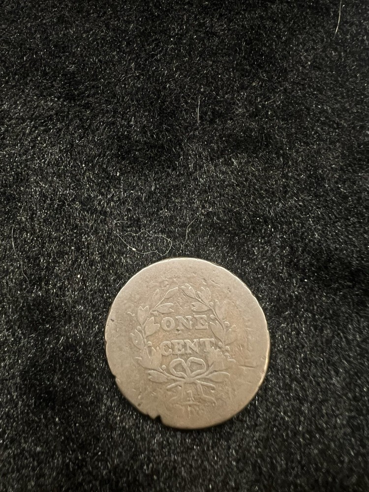 1798 Draped Bust Large Cent With 1795 Reverse Ag2