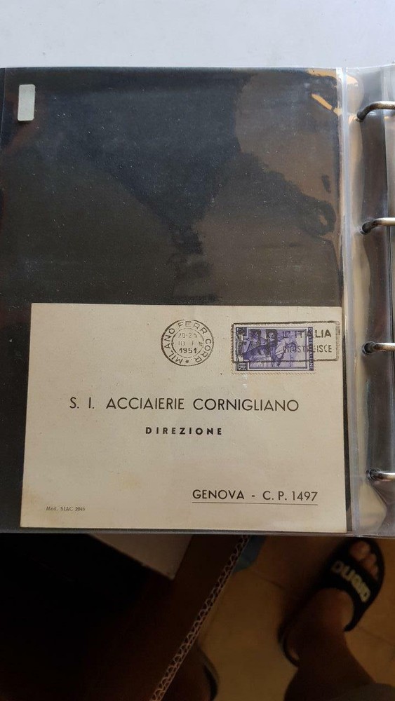 2019_059: POSTAL HISTORY: binder with about 100 postal history documents