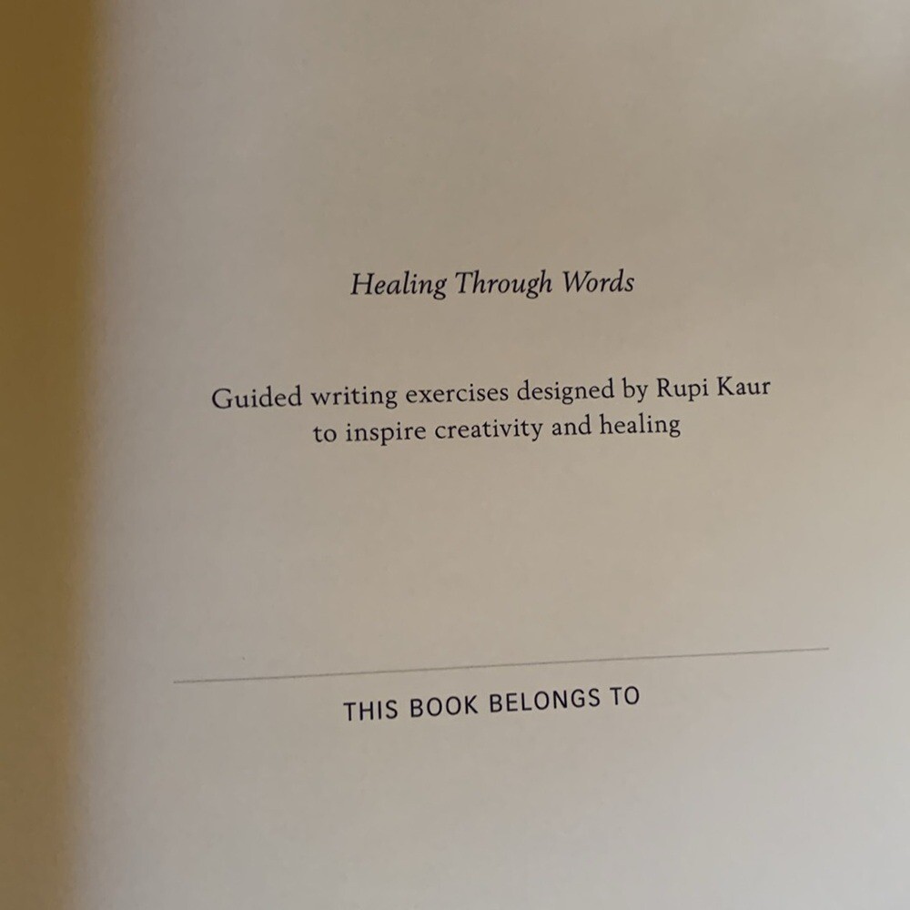 HEALING THROUGH WORDS