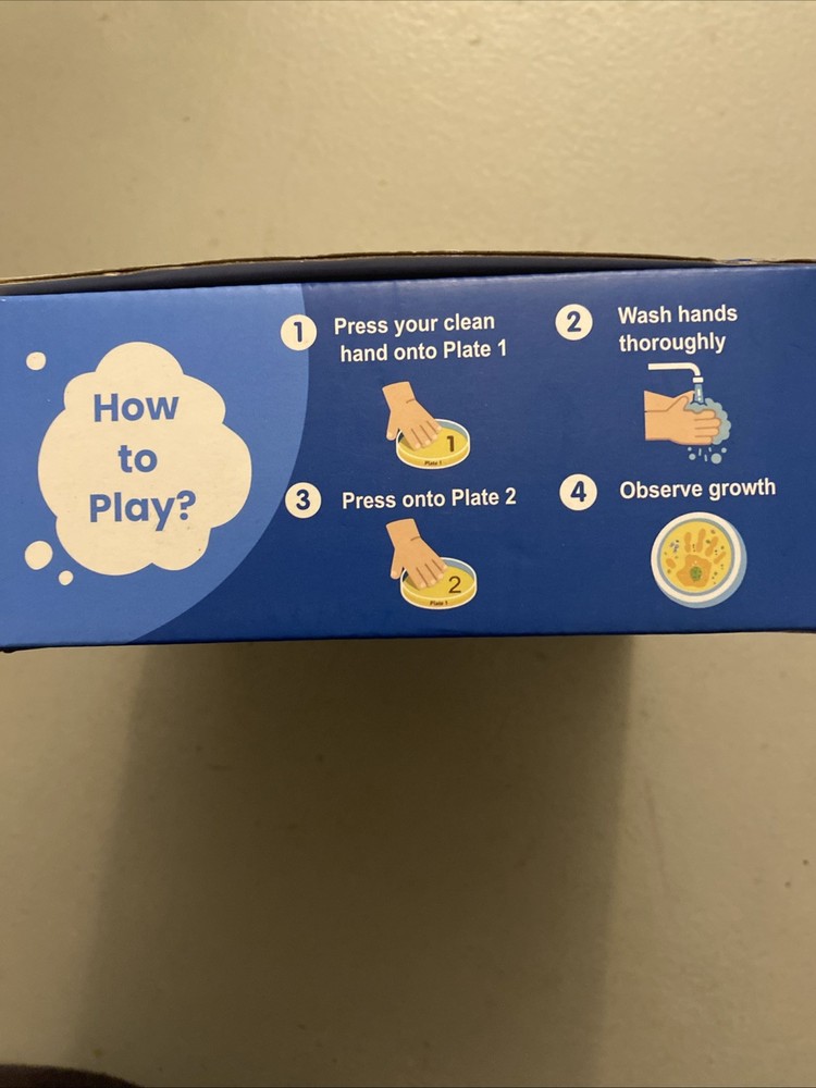 Germ Detective, Ages 8+, Non Toxic, Learning Activity