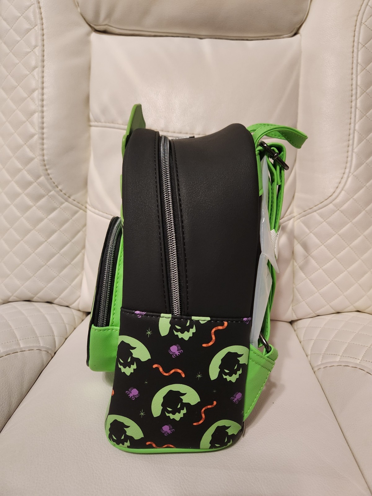 Nightmare Before Christmas Oogie Boogie Metallic Mini Backpack & Wallet Set