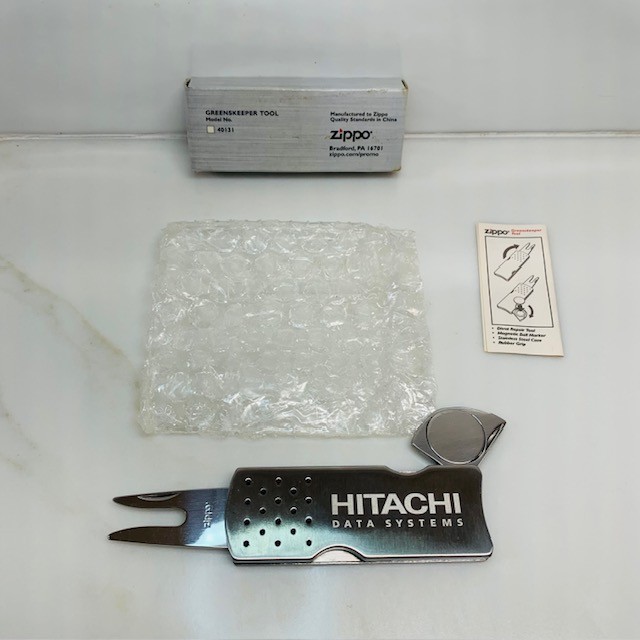 Zippo greenskeeper Tool  Hitachi Data Systems with Ball Marker