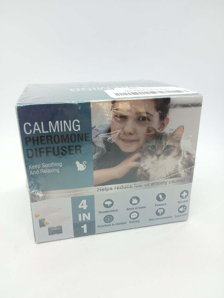 Cat Calming Diffuser 4 in 1 Multicat Calming Pheromones Diffusers Relief Stre...