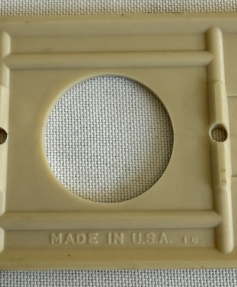 Vintage Ivory Electrical Wall Switch Plate