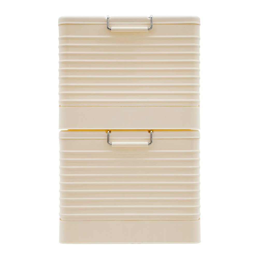 Foldable Storage Bins, Stackable Storage Bins, Storage Box for Home