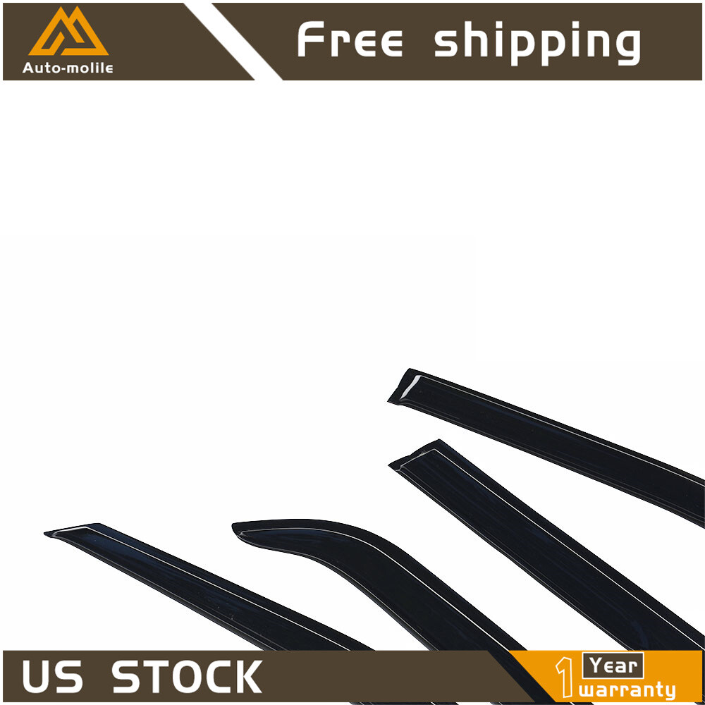 Wind Deflector Window Visors Vent Rain Guard Shield For Ford Explorer 2011-2019