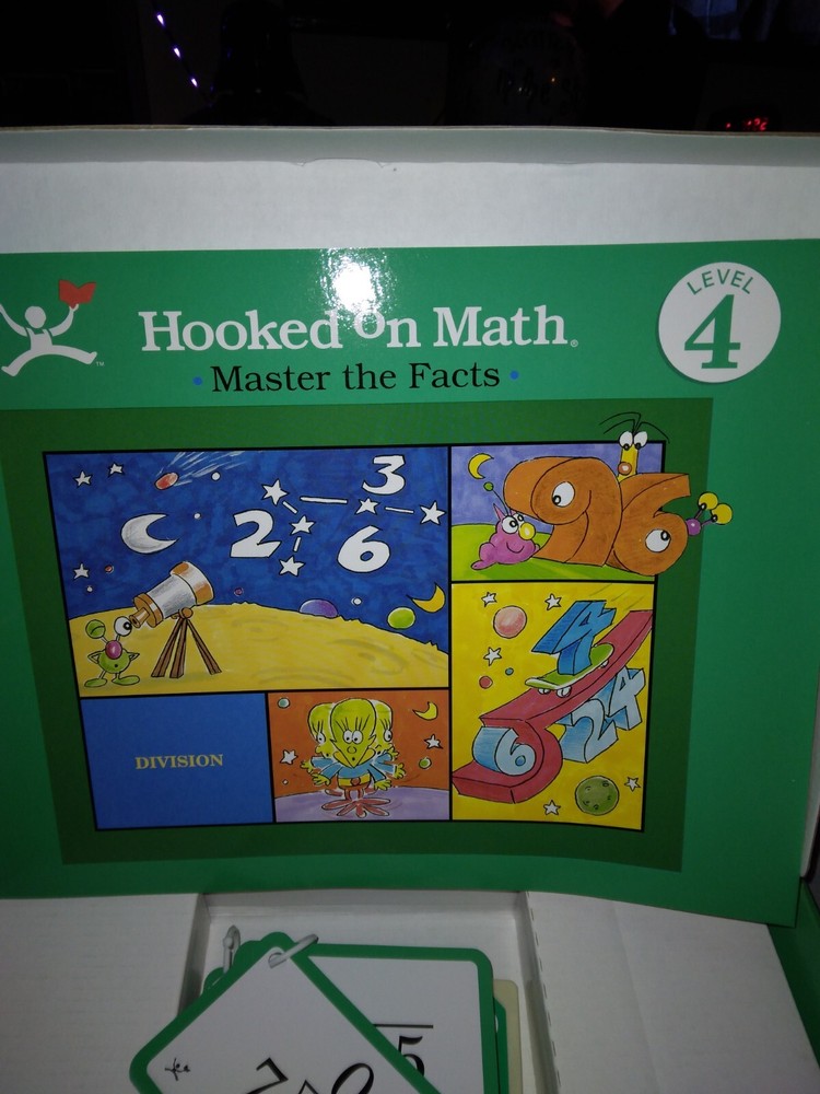 Hooked on Math Master Facts Gateway Learning Division Level 4 Home School