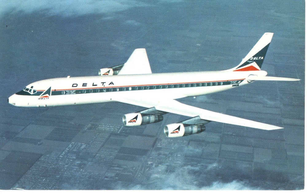 DELTA'S DOUGLAS DC-8 FANJET - PC3636