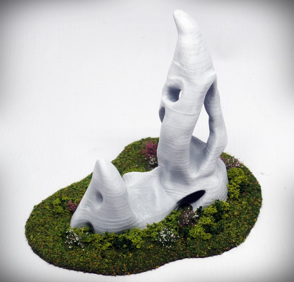 "Spike Deluxe" Ghost Stone - Tabletop Wargaming, D&D 3D printed scatter terrain