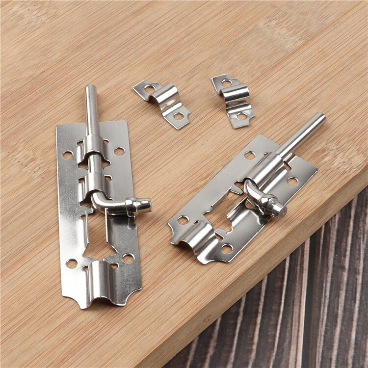 3" Long Stainless Steel Door Latch Slide Lock Barrel Bolt Door Latches Hardware