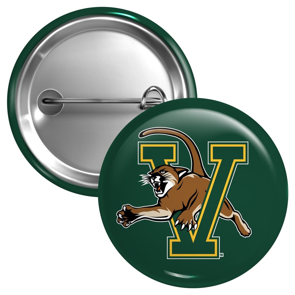 Vermont Catamounts Button Pin - 3 Size Options