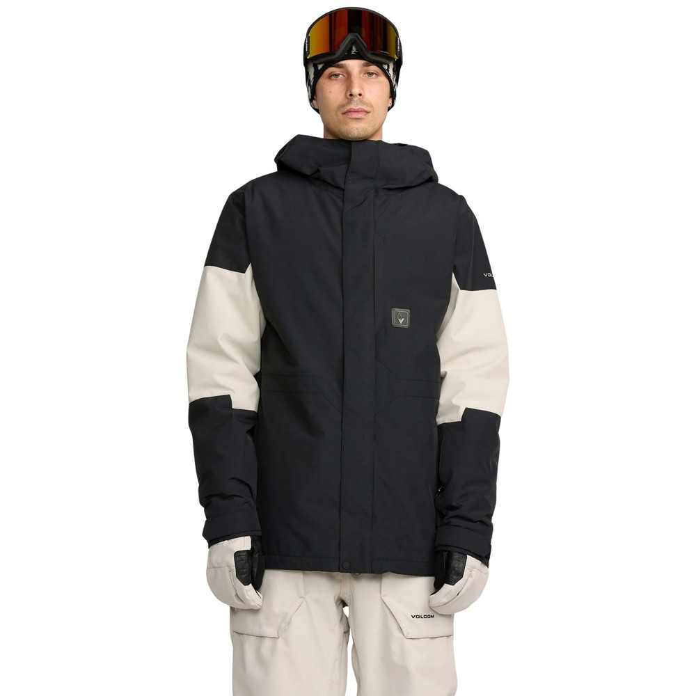 Volcom Primry Men's Winter Jacket, Black, Small