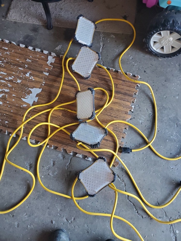 CEP Construction 97135 50-Feet LED Light String with Slide Lock Connection