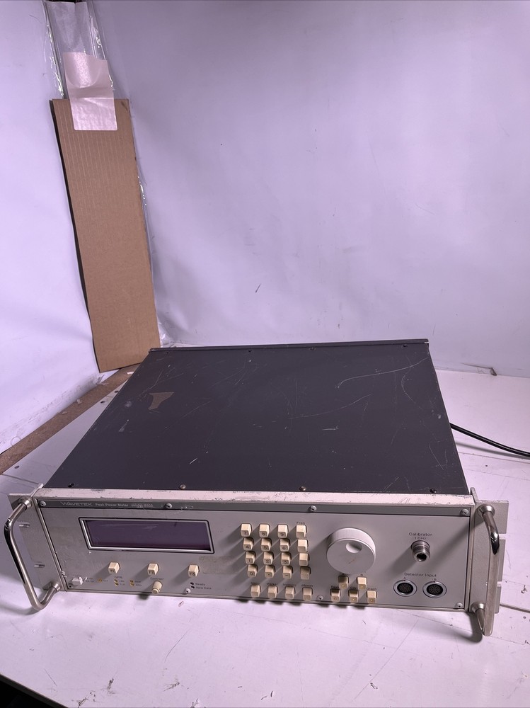 AS-IS, UNTESTED, POWER ON /WAVETEK 8502A PEAK POWER METER