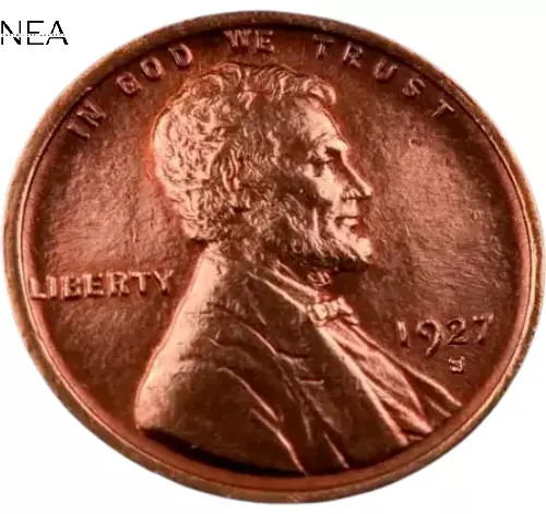 1927-S Lincoln Wheat Penny Cent ~ Gem BU (red) ~ Better Date!