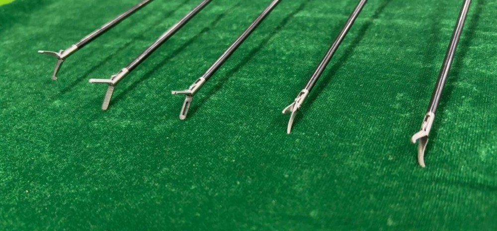 Laparoscopic Pediatric Monopolar Grasper 3mmx200mm & Cable Reusable Instruments