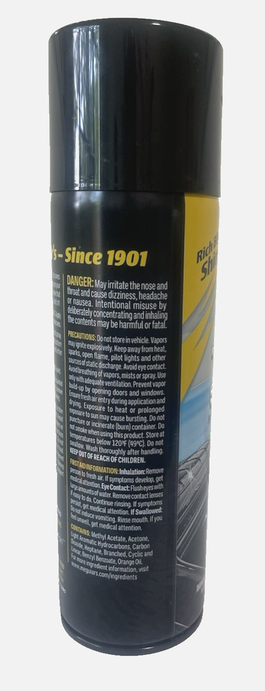 Meguiars Classic Insane Shine Tire Spray, 15 oz