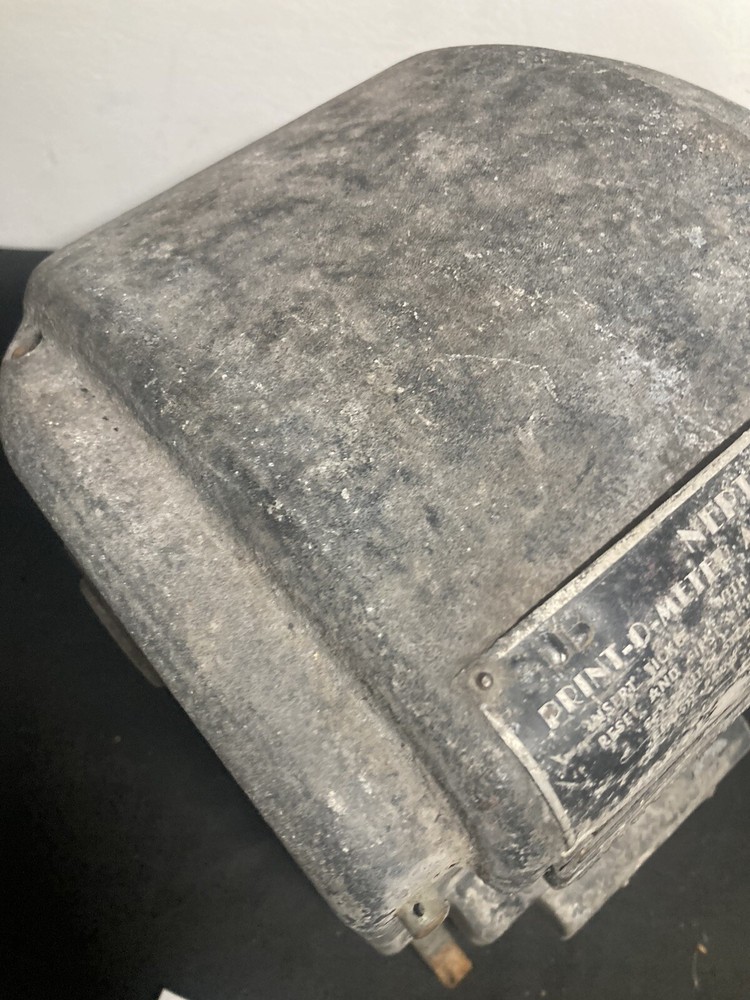 Neptune Print-o-meter Auto Stop Register Gas meter