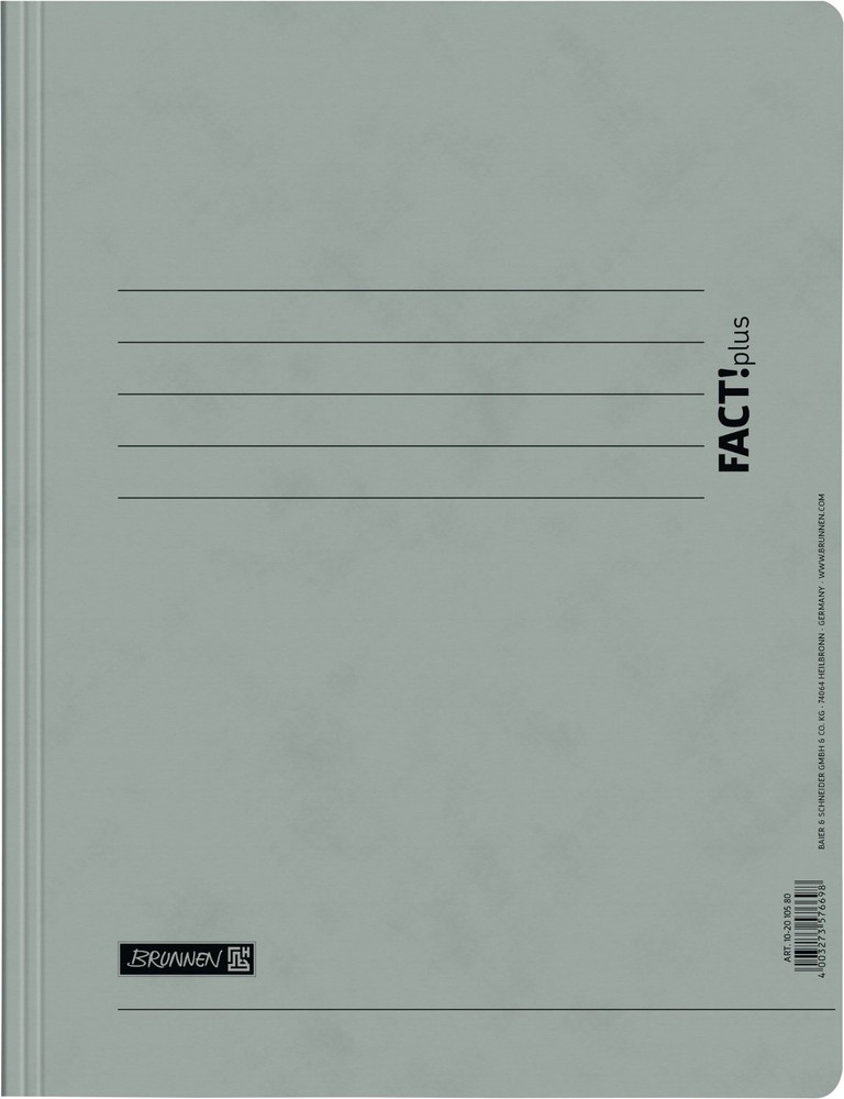 Baier Schneider Spiral- • schlauchhefter Wirebound Notebook Fact Folder Cardboar