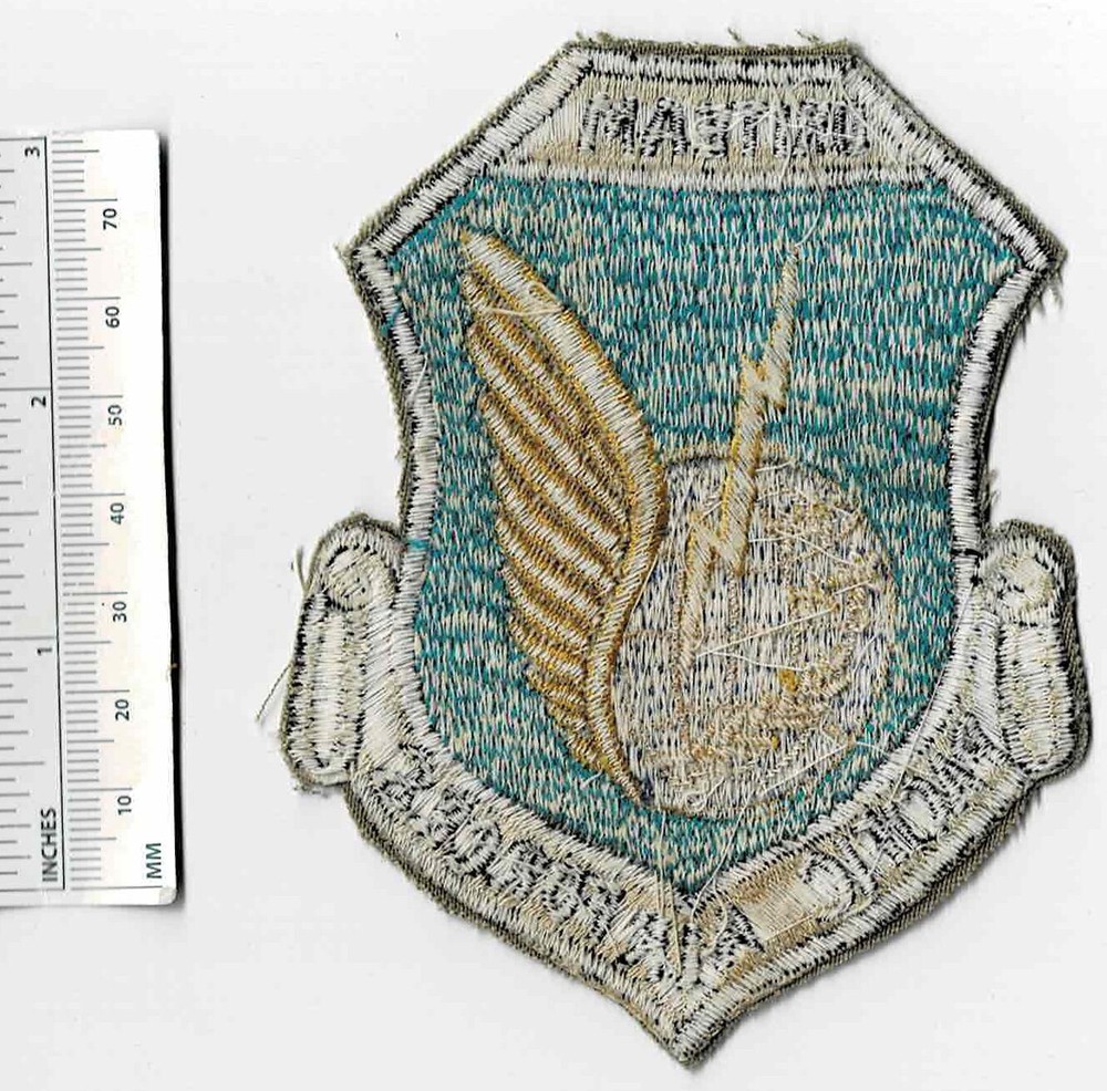 PACIFIC AIR FORCE DRI Team USAF US Tactical Shoulder Patch Cloth