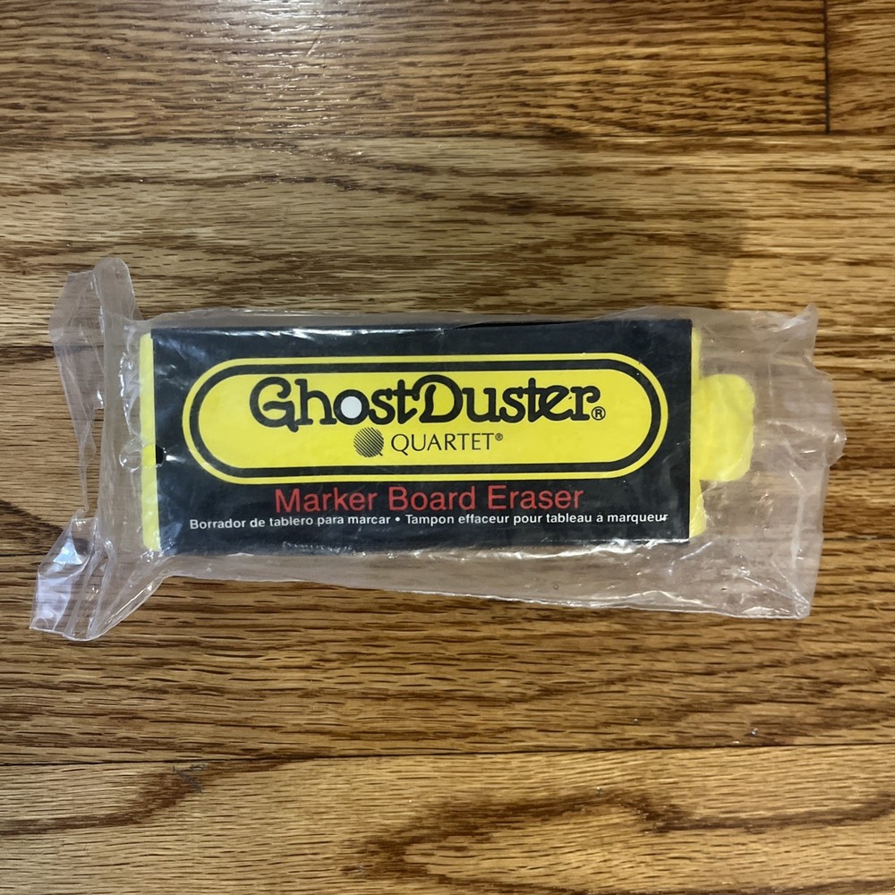 Quartet Ghost Duster Marker Board Eraser; 16 Peel-Off Cleaning Surfaces