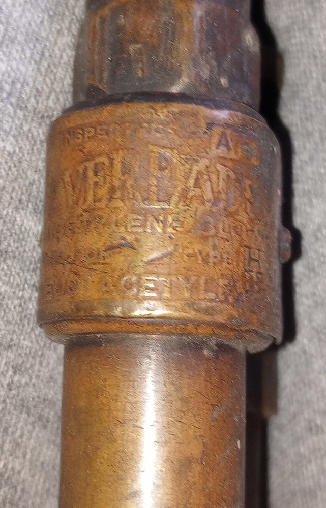 Vintage Everready Cutting Torch Head With Brazing Tip