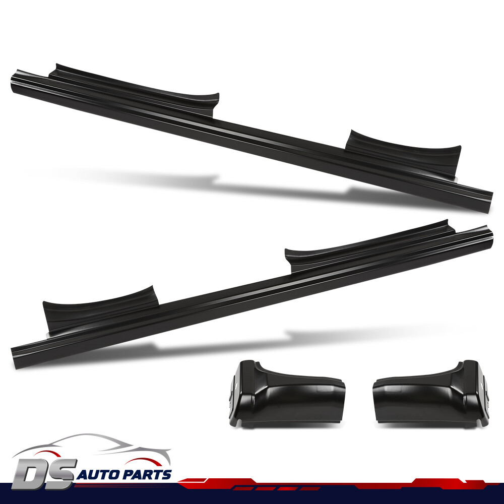 Fit For 14-18 Chevy Silverado GMC Sierra Double Cab Rocker Panels & Cab Corners