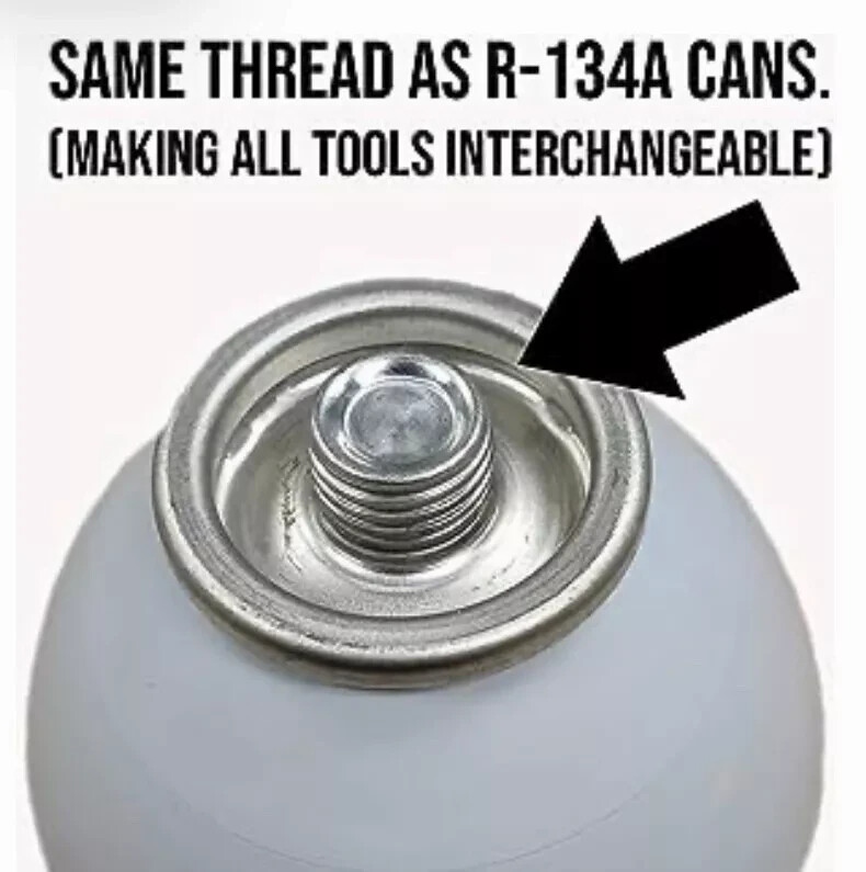 R 134a Refrigerant Replacement w/ UV Dye 6oz. Cans (2 Pack)