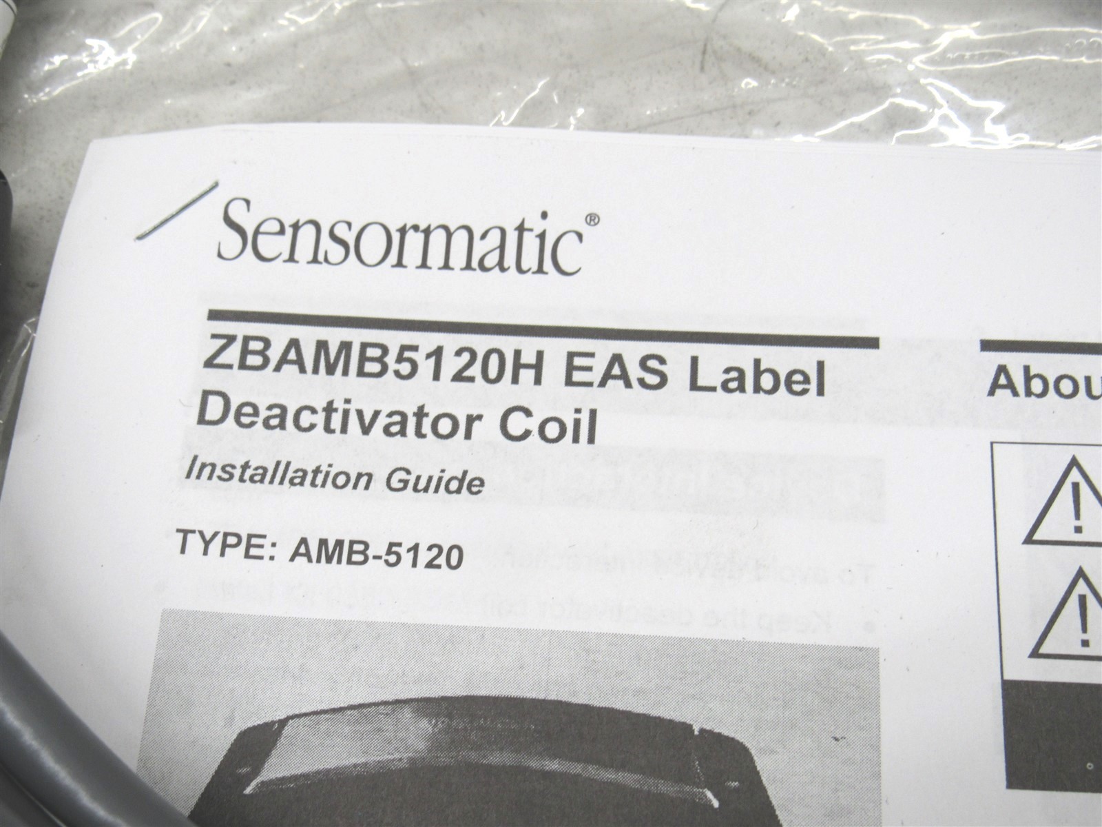 New Sensormatic ZBAMB5120H Deactivator Coil Kit