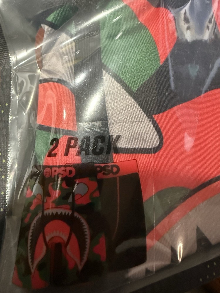 PSD Boxer Brief 2 Pack Core Standard RED CAMO Size Small