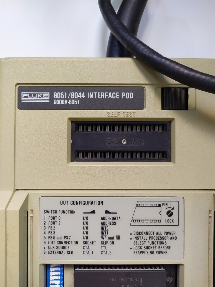 Fluke 8051 / 8044 Interface POD 9000A-8051