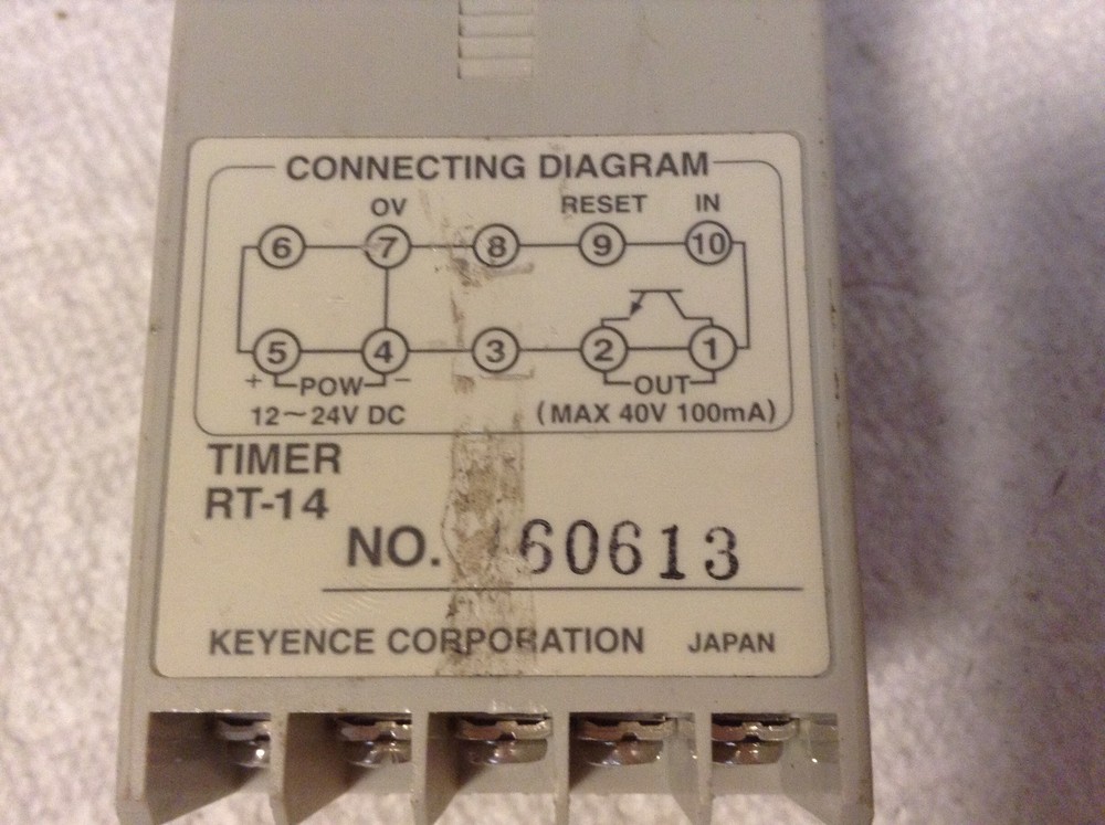 Keyence RT-14 Timer