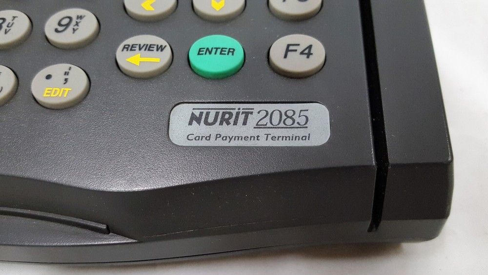 VeriFone Nurit 2085 POS EDC Credit Card Payment Processor Terminal Machine