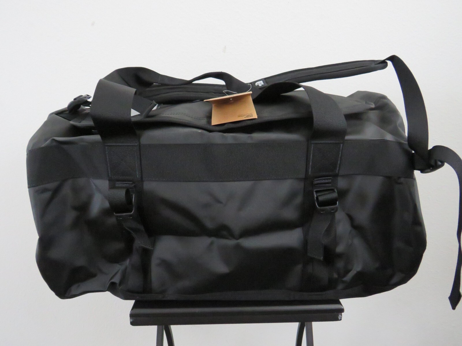 The North Face Small Base Camp Duffel Packable Travel Backpack - TNF Black NPF