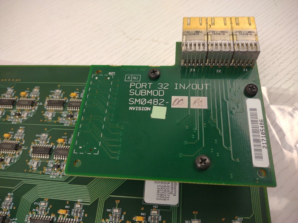 NVision EM0482 Port 32 IN/Out Plug-In Module Card