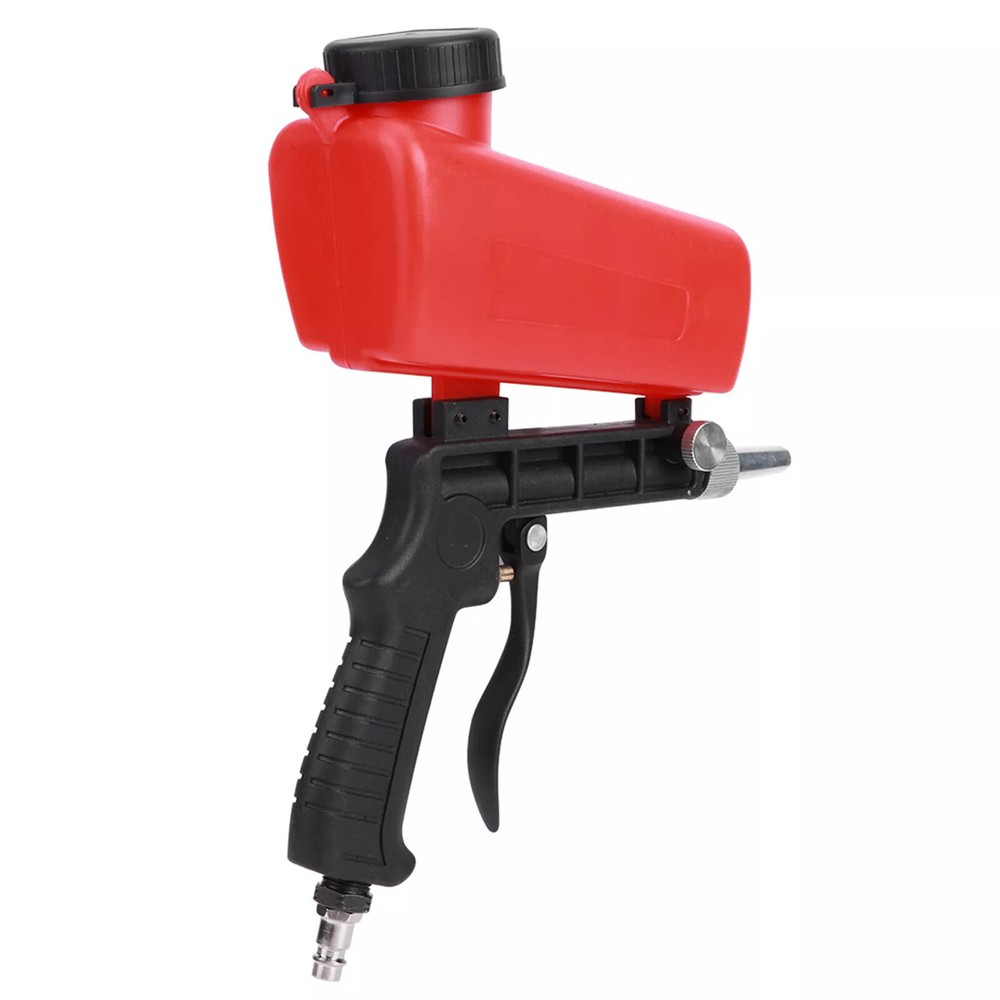1/4" Pneumatic Sandblasting Machine Handheld Spray Mini Sandblaster Hand Tool