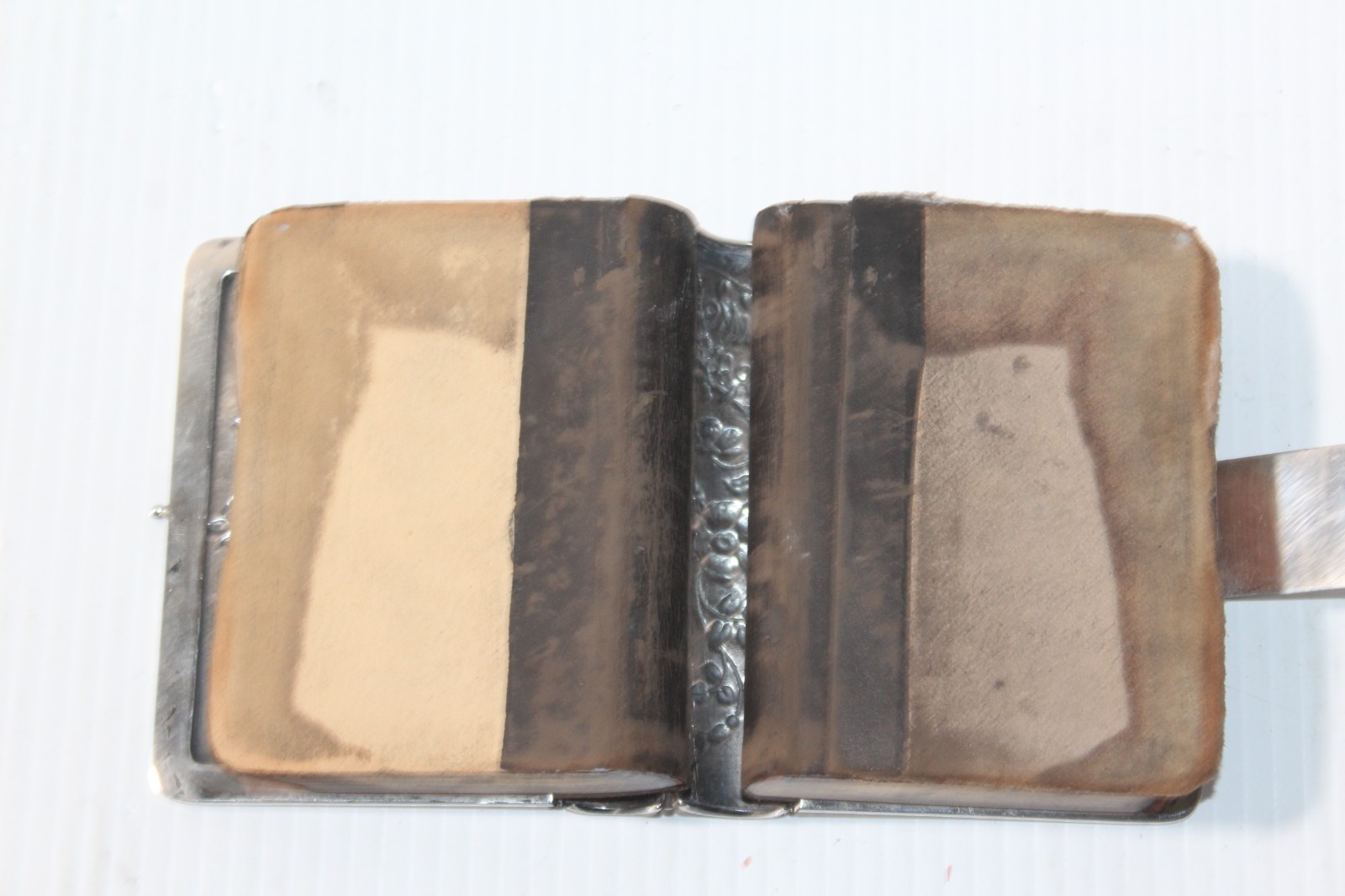 Vtg Sterling Silver .925 Cover Book Of Common Prayer 1892 & Hymns