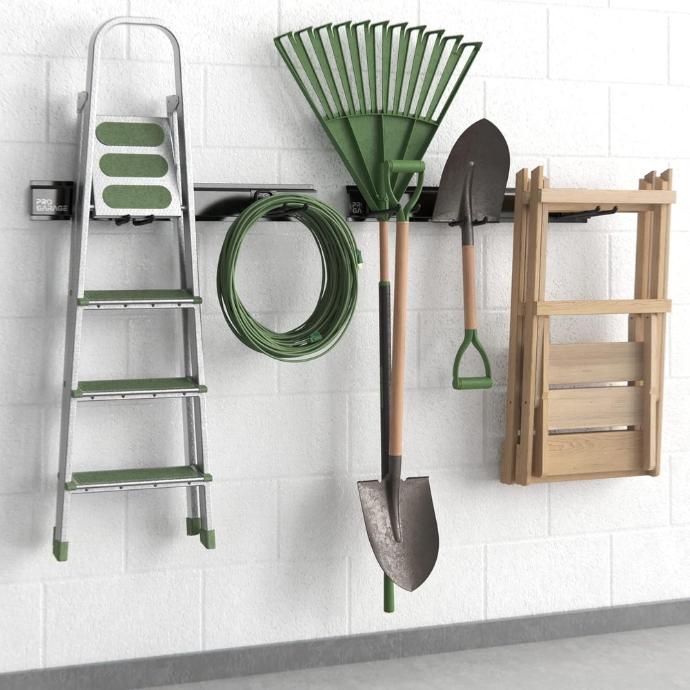 ClosetMaid ProGarage Tool Organizer Racks 2 Pack 8 Hooks