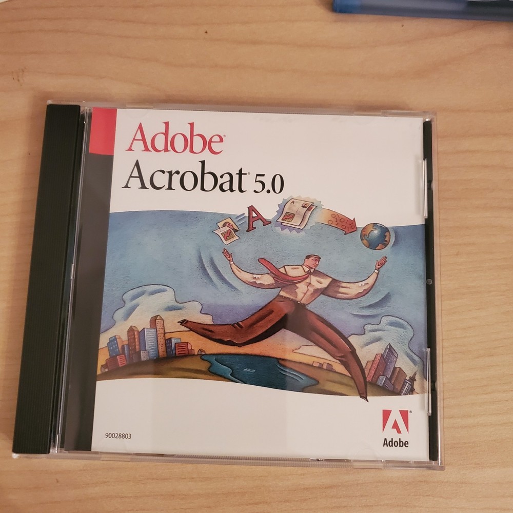 Adobe Acrobat 5.0 Macintosh Upgrade & Full Ver 4.0 Read Description