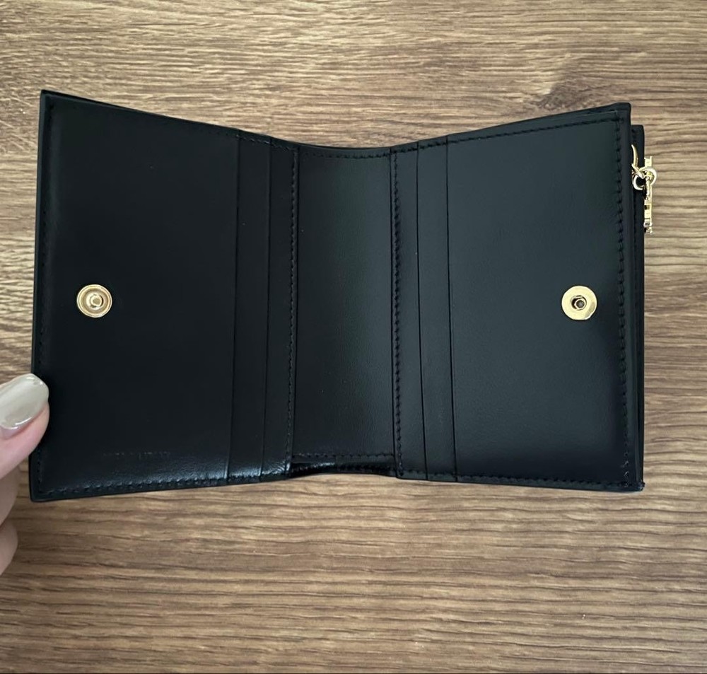 CELINE Compact Wallet Triomphe Charm From Japan