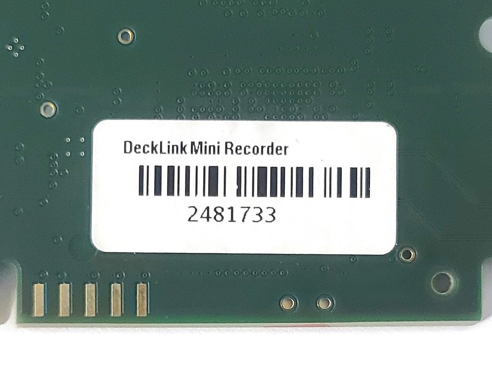 Blackmagic Design BMDPCB217D1 DeckLink Mini Recorder (C2018-625)