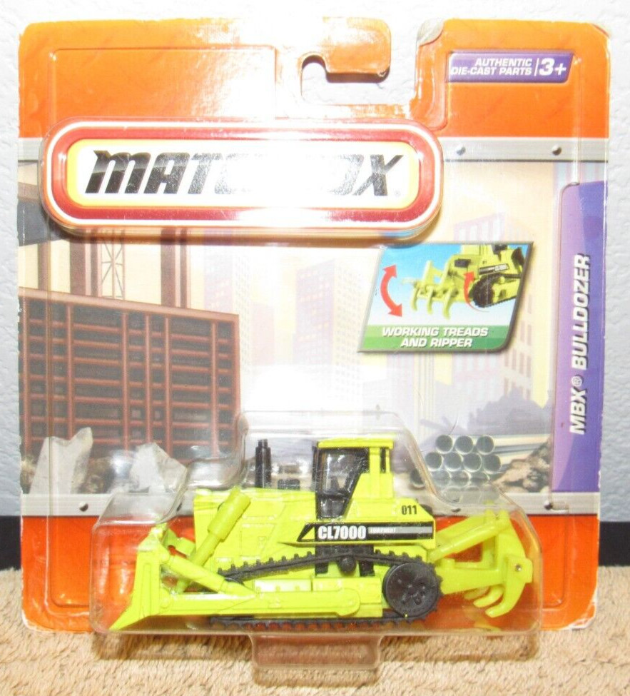 2009 Matchbox MBX Bulldozer Diecast - Green