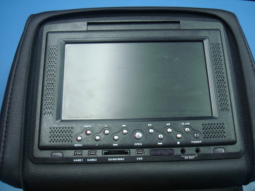 HEADREST DVD SCREEN FOR MUTLIPLE CARS
