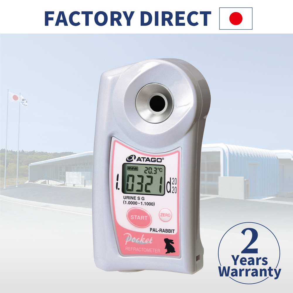 ATAGO Official Site Urine Specific Gravity Refractometer PAL-RABBIT