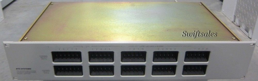 RTS Systems / Telex - SAP-1626 Source Assign Panel - Cleaned & Working - #1