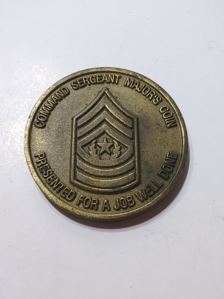 ✨VINTAGE✨ US Army 13th Corps Support Bn Command Challenge Coin Challenge Token