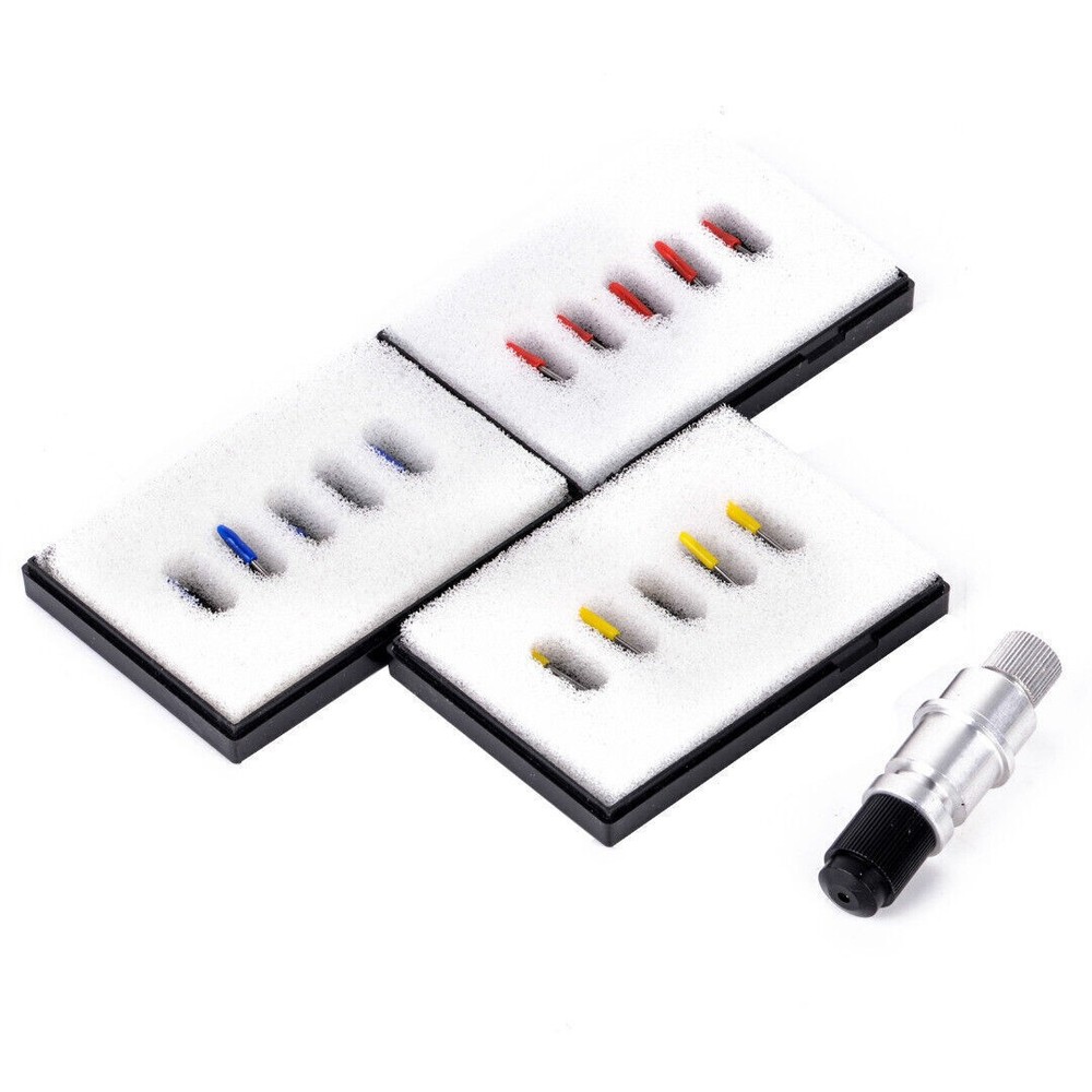 Blade Holder for Graphtec CB09 Vinyl Plotter Cutter w/ 15x Blades 30° 45° 60°