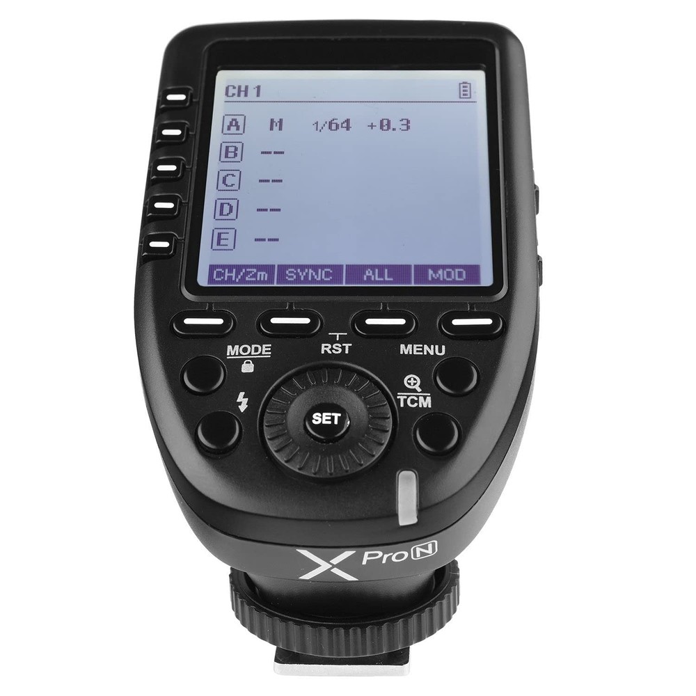 Godox Xpro-N E-TTL II 2.4G Wireless Flash Trigger High Speed Sync 1/8000s